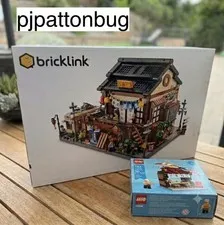 New Lego Brick Link Series Sushi Restaurant 6569735 3604 Pc and GWP Japan 289 pc