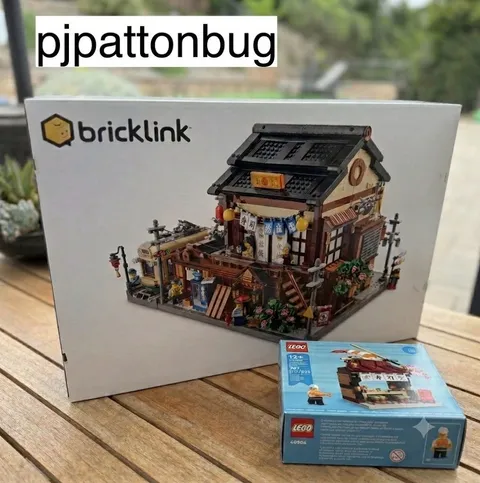 New Lego Brick Link Series Sushi Restaurant 6569735 3604 Pc and GWP Japan 289 pc