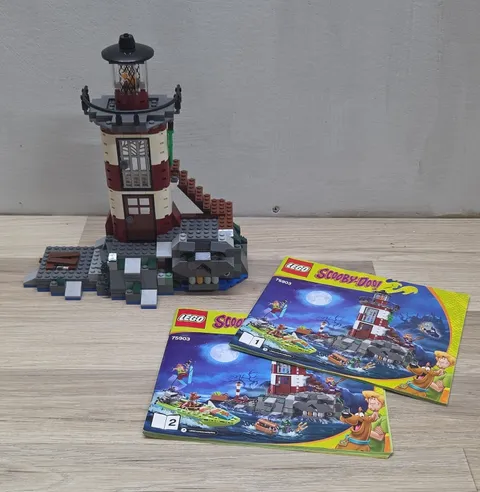 LEGO Scooby-Doo 75903 Haunted Lighthouse Incomplete Set w/Manual