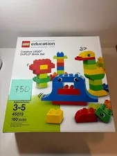 LEGO 45019 DUPLO Education Creative Brick Set 160 pcs Building Toy Ages 3-5