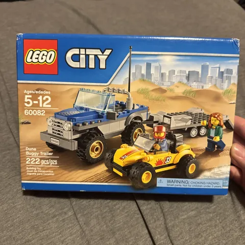 LEGO City 60082 Dune Buggy Trailer 222 Pcs Complete W/ Instructions