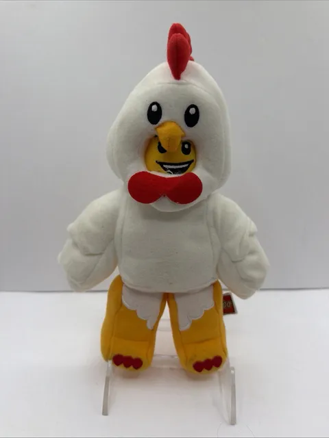 LEGO Chicken Suit Guy 9" Plush Manhattan Top Minifigure Series Stuffed Character