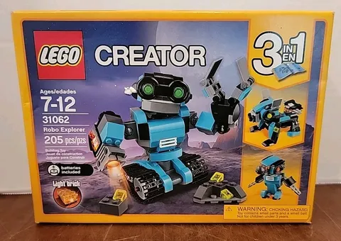 Brand New Sealed LEGO CREATOR: Robo Explorer (31062) SEALED!!!