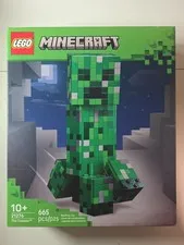 Brand New Sealed LEGO Minecraft The Creeper Kids Building Toy 665 Pc 21276
