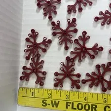 LEGO- Brownish Red Tree Plant Pieces Lot Of 25 - Free Shipping
