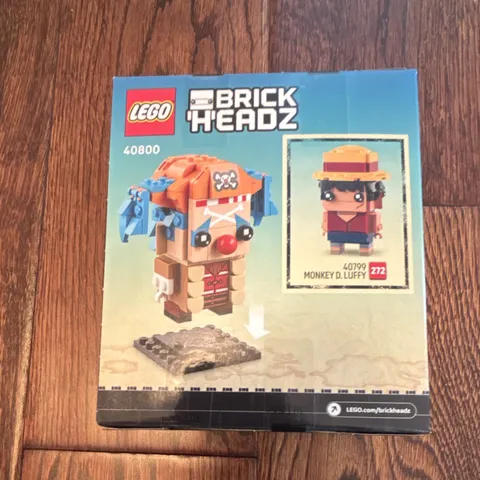 NEW LEGO BrickHeadz One Piece Buggy the Clown Figure Set 40800  Unopened/Sealed