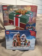 LEGO 40337 & 10267🤯 Gingerbread House &Christmas Gift Box limited editions🤯