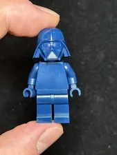 Official Lego dark blue Monochrome Prototype Darth Vader Minifigure Rare