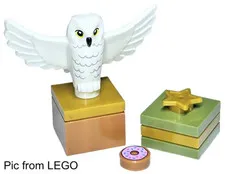 LEGO Harry Potter Advent 76438-13 Hedwig the Owl Minifigure & Presents NEW