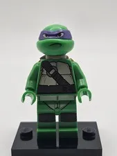 LEGO Donatello Teenage Mutant Ninja Turtles TMNT tnt019 Frown Minifigure NM+ -MB