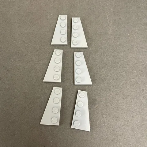 Lego 41769 41770 Light Gray Replacement Parts Pieces Lot of 6