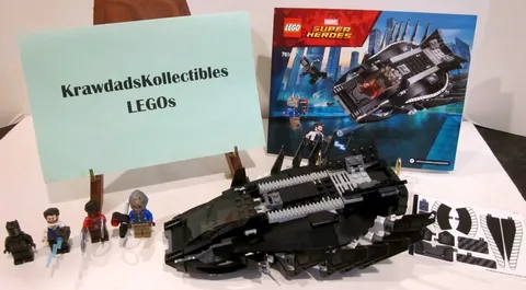 LEGO SUPER HEROES BLACK PANTHER 76100 ROYAL TALON FIGHTER ATTACK COMPLETE MANUAL