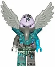 LEGO® Minifigure LEGENDS OF CHIMA loc096 Vornon Trans-Light Blue Armor