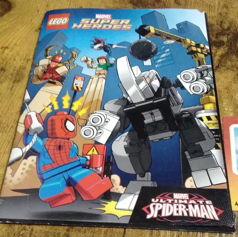 LEGO Marvel Super Heroes Illustrated Instruction Manual Booklet English