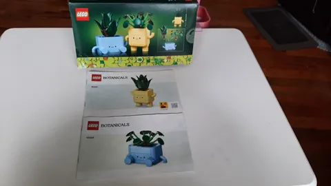LEGO Happy Plants 10349 Botanicals 2 manuals and empty box Only