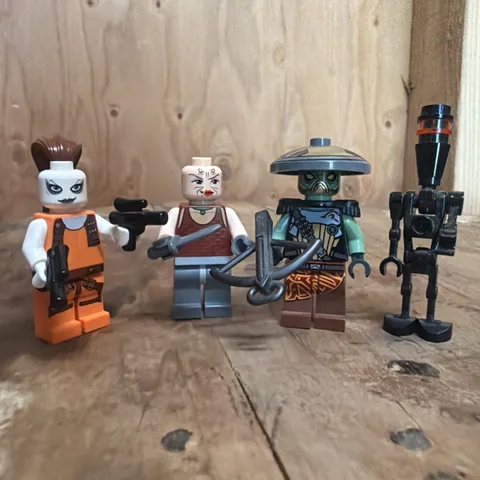 LEGO Star Wars Bounty Hunter Assault Gunship 7930 Complete Minifigure Set Embo