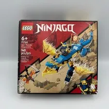 LEGO NINJAGO 71760 Jay's Thunder Dragon EVO 140pc NEW Sealed Retired