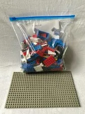 Kid Connection Building Blocks Lot - 1 lb - Baseplate - 4 Manuals - LEGO Compati