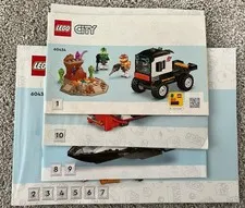 LEGO City Space Base And Rocket Launch Pad (60434) Instruction Manual.