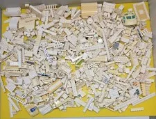 LEGO Bulk Lot 3 lbs  White Bricks Mixed Parts Pieces lot 2
