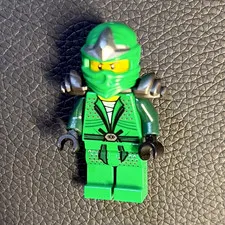LEGO NINJAGO Lloyd ZX Minifigure Lot w/ Weapons Parts 9574 missing cards