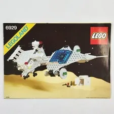 Lego Legoland 6929 Instruction Manual Only Starfleet Voyager 1980 Vtg