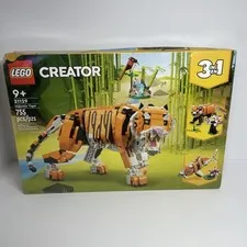 LEGO 31129 Creator 3in1 Majestic Tiger 755pcs New Box Damage