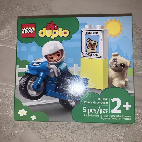 LEGO DUPLO: Police Motorcycle & Lost Dog. #10967 (O)