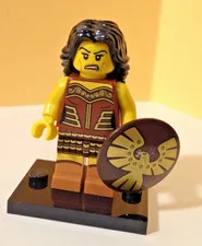 Lego col148 Warrior Woman - Minfigure - Collectibles/Series 10 - Stand/Shield