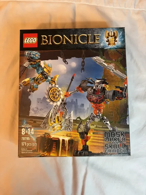Lego Bionicle 70795 Mask Maker vs. Skull Grinder Sealed