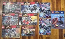 Lego Marvel Super Heroes Manual Comic Book Lot