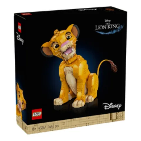 LEGO Disney 43247 Young Simba The Lion King Building Set 1445 pcs