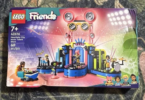 LEGO FRIENDS: Heartlake City Music Talent Show (42616) NEW RETIRED OPEN/DMG BOX