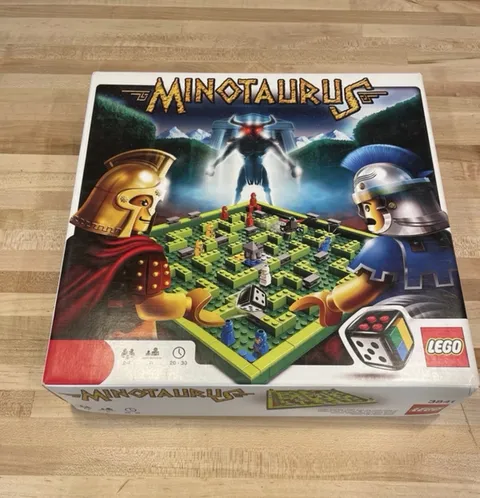 LEGO Minotaurus Board Game Preowned Complete Set Legos 3841