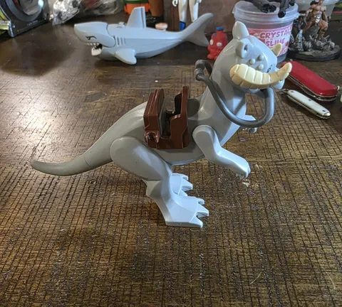 Lego Star Wars Tauntaun Minifigure With Saddle Reins and Horns Perfect Condition