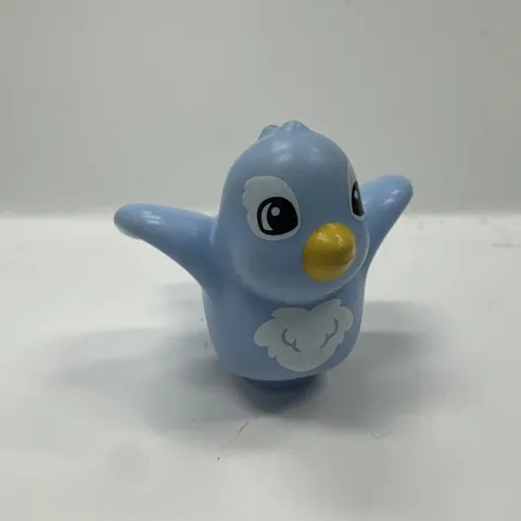 LEGO Duplo bird figure, part number 27370pb03 Light Blue Yellow Beak