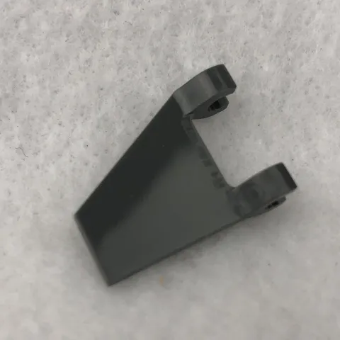 LEGO 44676 Dark Bluish Gray Flag 2 x 2 Trapezoid (x1)