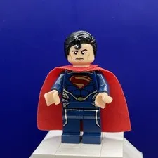 LEGO® Minifig sh0077 - Superman - Dark Blue Suit