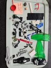LEGO Multicolor Parts & Accessories Lot Vintage