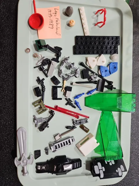 LEGO Multicolor Parts & Accessories Lot Vintage