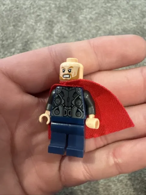LEGO Genuine Thor Minifigure Super Hero Avengers - No hair