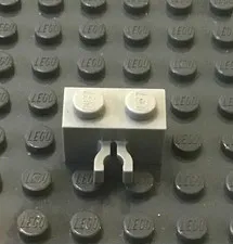 LEGO 5 Light Bluish Gray Brick with Clip on Side