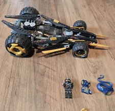 LEGO NINJAGO 9444 Cole's Tread Assault 100% No Box Or Manual 