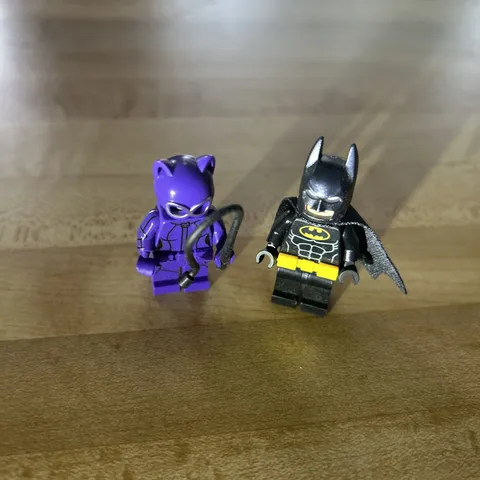 Lego DC Batman Movie CATWOMAN BATMAN Minifigure LOT from 70923