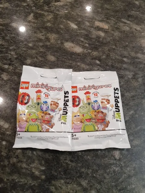 LEGO 71033 The Muppets Series Minifigures Blind Bags X2 Sealed