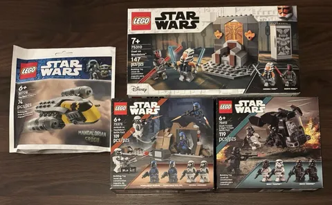 LEGO Star Wars Dual On Mandalore 75310, 75373, 75412, 30728