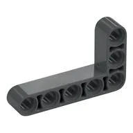 LEGO Part 32526 - Dark Bluish Gray Technic Beam 3 x 5 L-Shape Thick