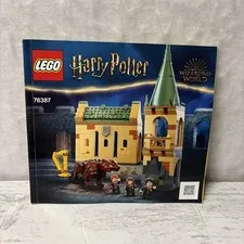 Lego Harry Potter Set #76387 Hogwarts  Wizarding Instruction Manual Booklet Only