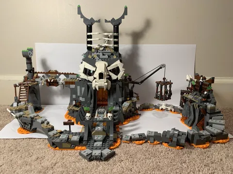 Lego Ninjago Master Of The Mountain 71717 & 71722 No Minifigures 99% Complete