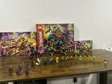 LEGO CRYSTALIZED LOT, 71775, 71773, 71768, READ DESCRIPTION, FREE SHIPPING